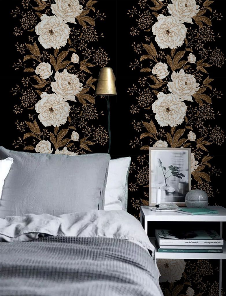 Coloray Fototapete 152x104 cm Latextapete Magicstick - Rose Brier Brown.