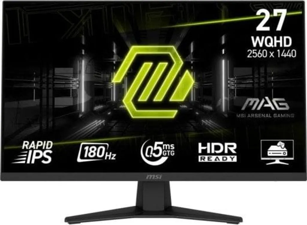 Écran MSI MAG 274QF 27" : Fini le flou avec la Résolution 1440p WQHD