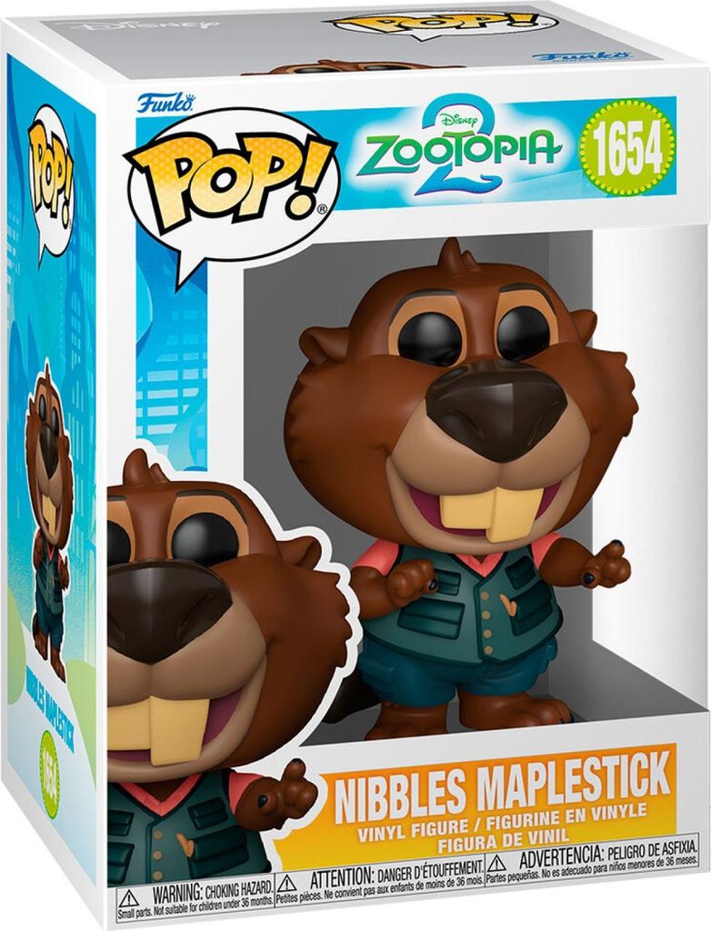 Figurka Funko POP Zootopia 1654 Nibbles Maplestick Zdjęcie produktu 