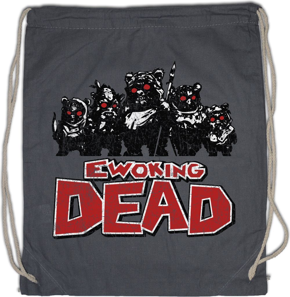 Urban Backwoods Ewoking Dead, Turnbeutel, Farbe: Grau