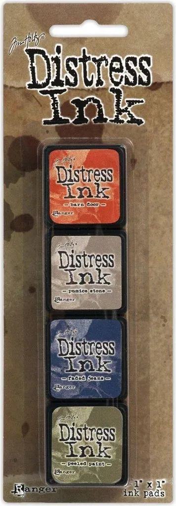 Kit scrapbooking Distress Ink : 5 encreurs pour vos projets créatifs