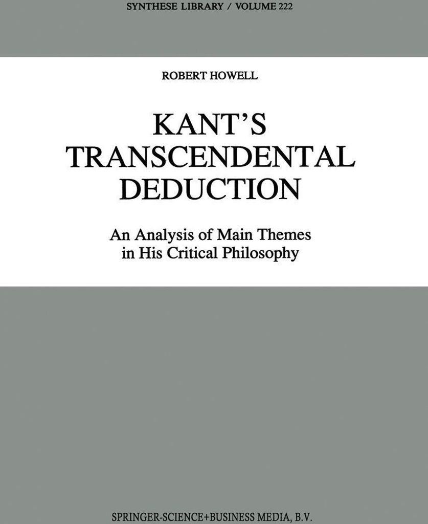 Kant's Transcendental Deduction