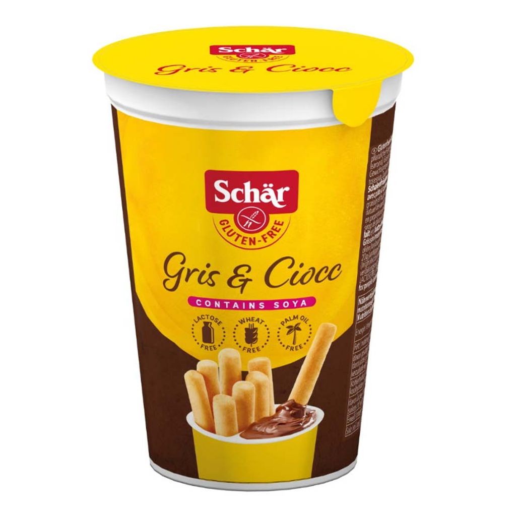 Schär Gris&Ciocc Grissini und Schokocreme (52 g) Produktbild 