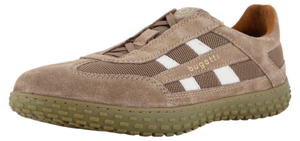 Bugatti Sportliche Slipper Herren 32303638373339 Beige 45 EU