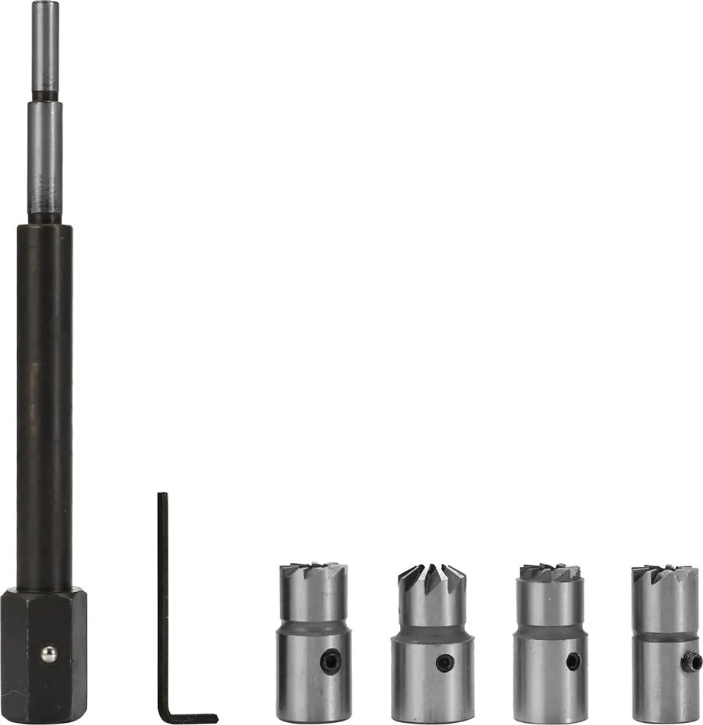 Kit 6 outils siège injecteur diesel pour nettoyer et rectifier le puits