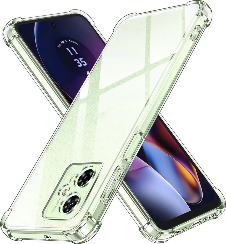 Custodia Protettiva Techsuit per Moto G54 Power - Trasparente e Forte
