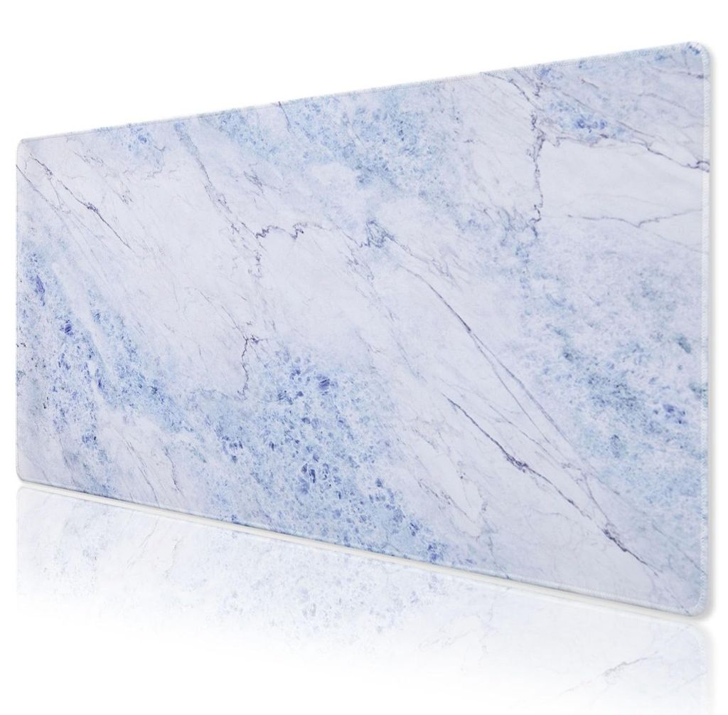 Mauspad für den Schreibtisch, XXL-Mauspad 800 x 400 mm, großes Mauspad, Gaming-Mauspad, wasserfeste Oberfläche und rutschfeste Unterseite