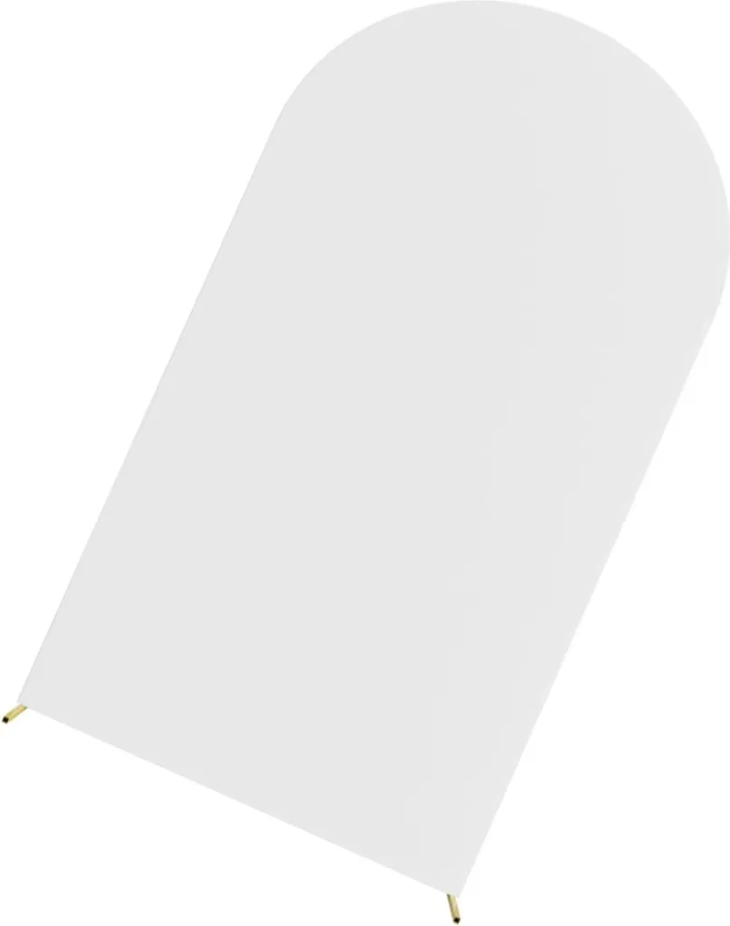 Housse d'Arche Anti-Plis Blanche pour Finition Parfaite de Stand