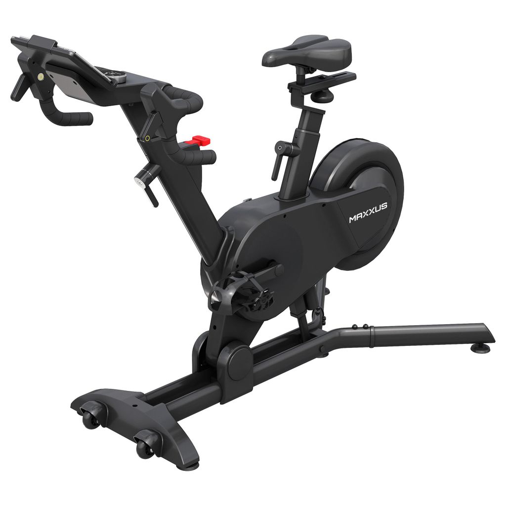 MAXXUS SpeedBike S2 - Leise, Monitor, Tablet Halter, Kompatibel mit Zwift - Heimtrainer Fahrrad, Indoor Cycling Bike, Hometrainer, Fitnessbike