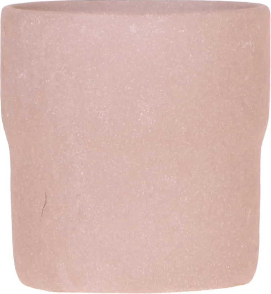 Vaso Rustico Sabbia Ø9cm - Arredamento Slow Living e Design Organico