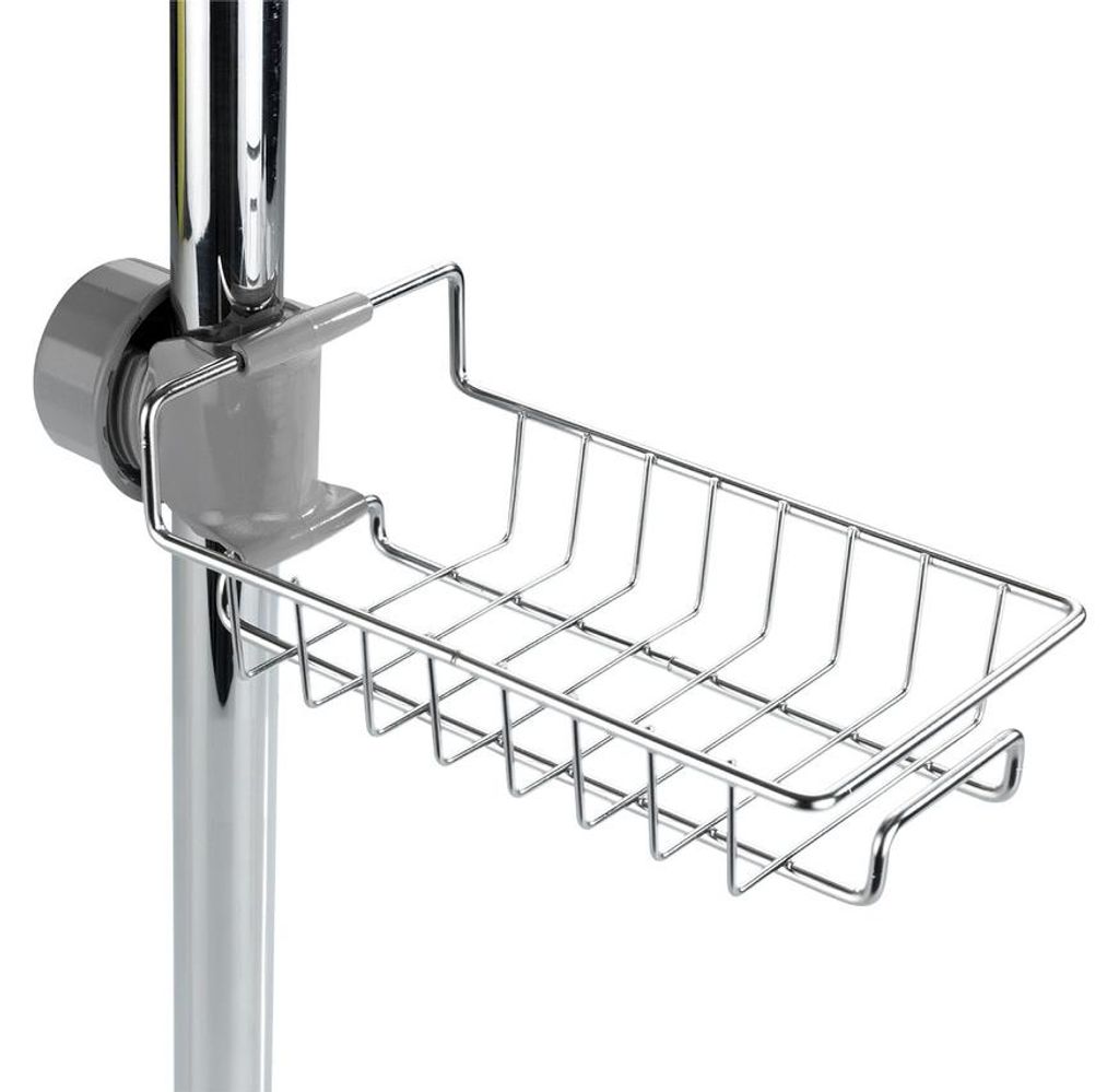 WENKO tablette de douche en inox sans percer 23 x 7 x 10,5 Image du produit 