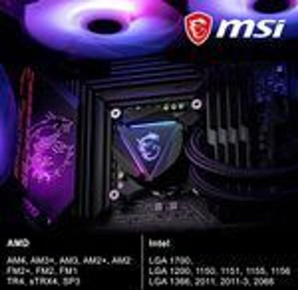 MSI MAG-CRLQD-360R2 Computerkühlsystem Hauptplatine, Produktbild 12