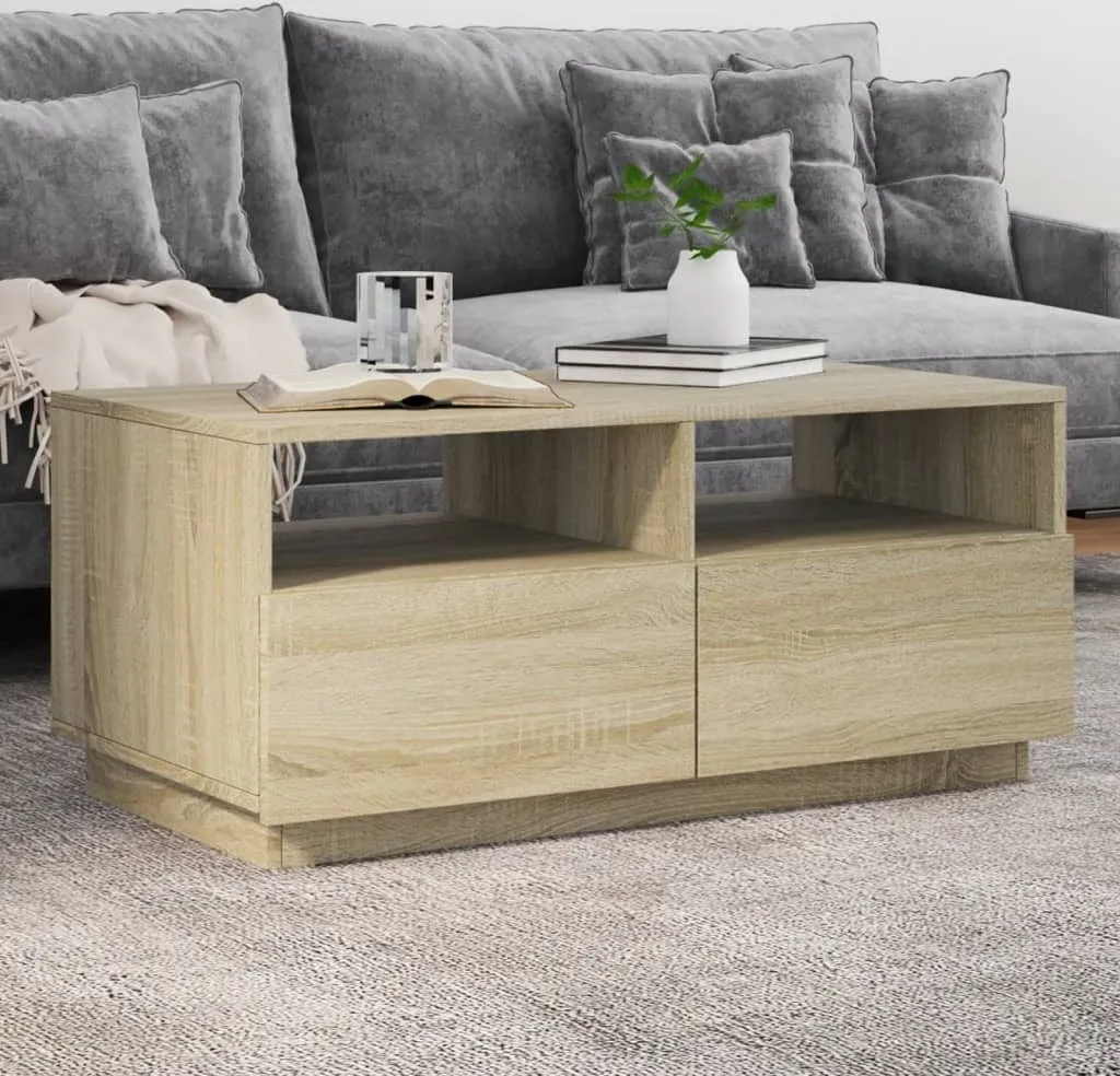 Maison Exclusive: il Tavolino con Luci LED che illumina il tuo Soggiorno