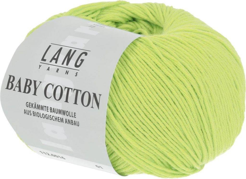 Lang Yarns - Baby Baumwolle 0016 hellgrün
