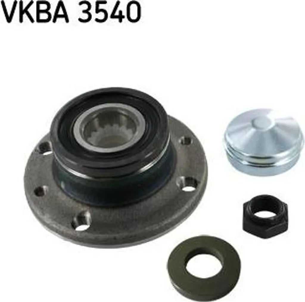 Jeu de roulements de roue avant SKF pour Fiat Punto et Alfa Romeo 147