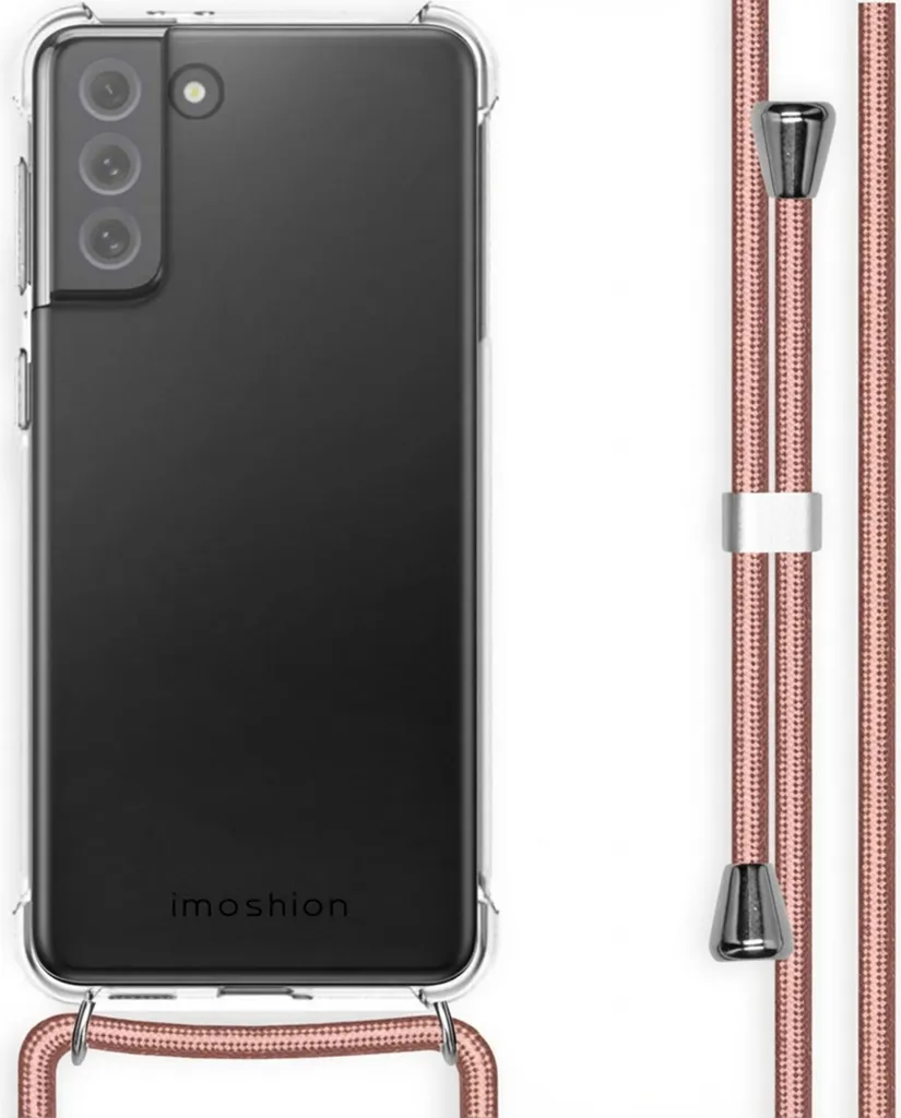imoshion Cover posteriore con cinturino Samsung Galaxy S21 FE - Oro rosa