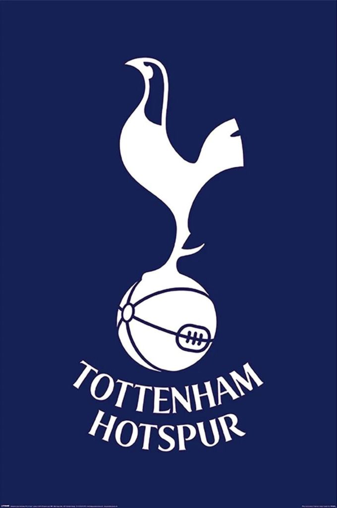 Poster Tottenham Hotspur F.C. Club Crest 61x91.5cm.
