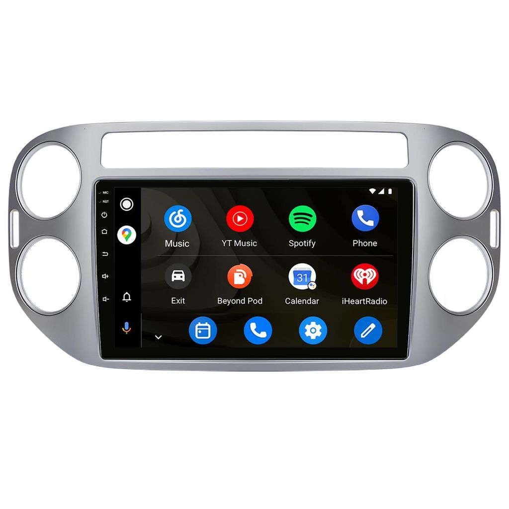 4G SIM Slot Android Autoradio 4+64GB für Tiguan ab 2007 2Din Radio mit Carplay RDS WIFI DSP GPS DAB+