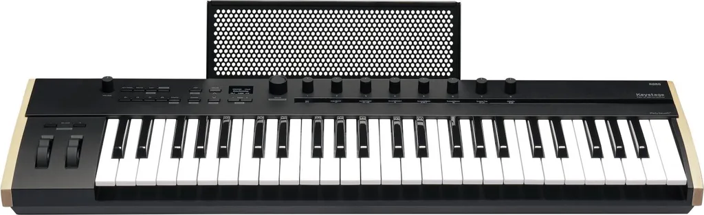 Korg Keystage 49 avec Aftertouch Polyphonique et Écrans OLED Intégrés