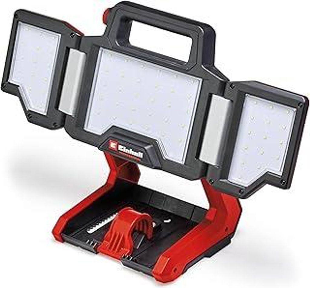 Einhell Akku-Lampe TP-CL 18/3000 Li-Solo Power X-Change (18 V, 3000 lm, schwenkbarer Leuchtkopf, klappbare Leuchtpaneele, 60 LEDs, Helligkeitsregul...