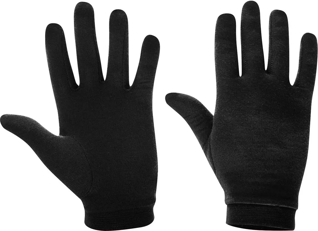 Gants en Laine Contre les Mains Froides - Noir - Taille XL (9)