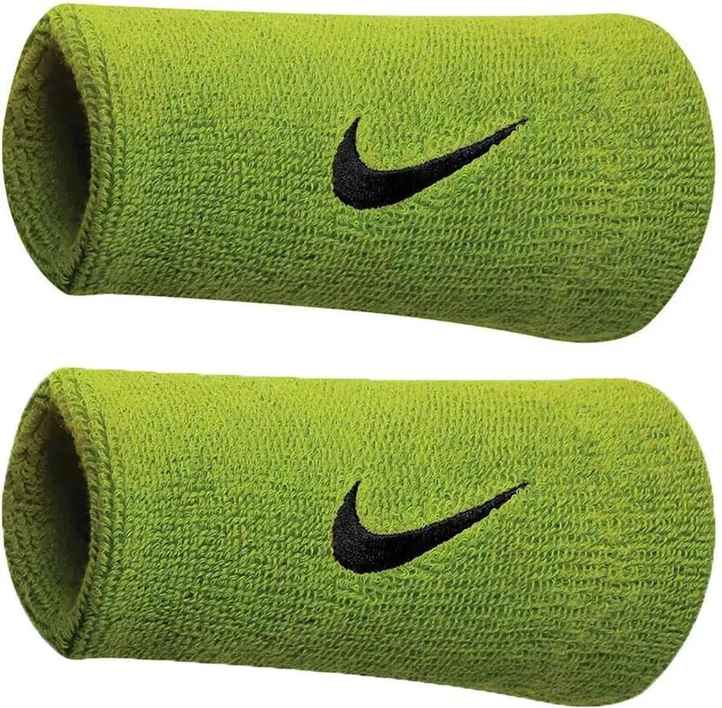 Nike Wristbands Doublewide Atomic Green | Streetwear e Sport Style - 2
