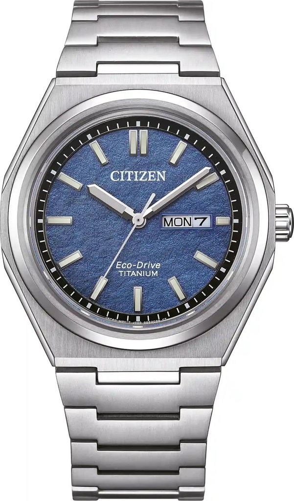 Citizen AW0130-85LE Eco-Drive Herren-Solaruhr Titan Blau