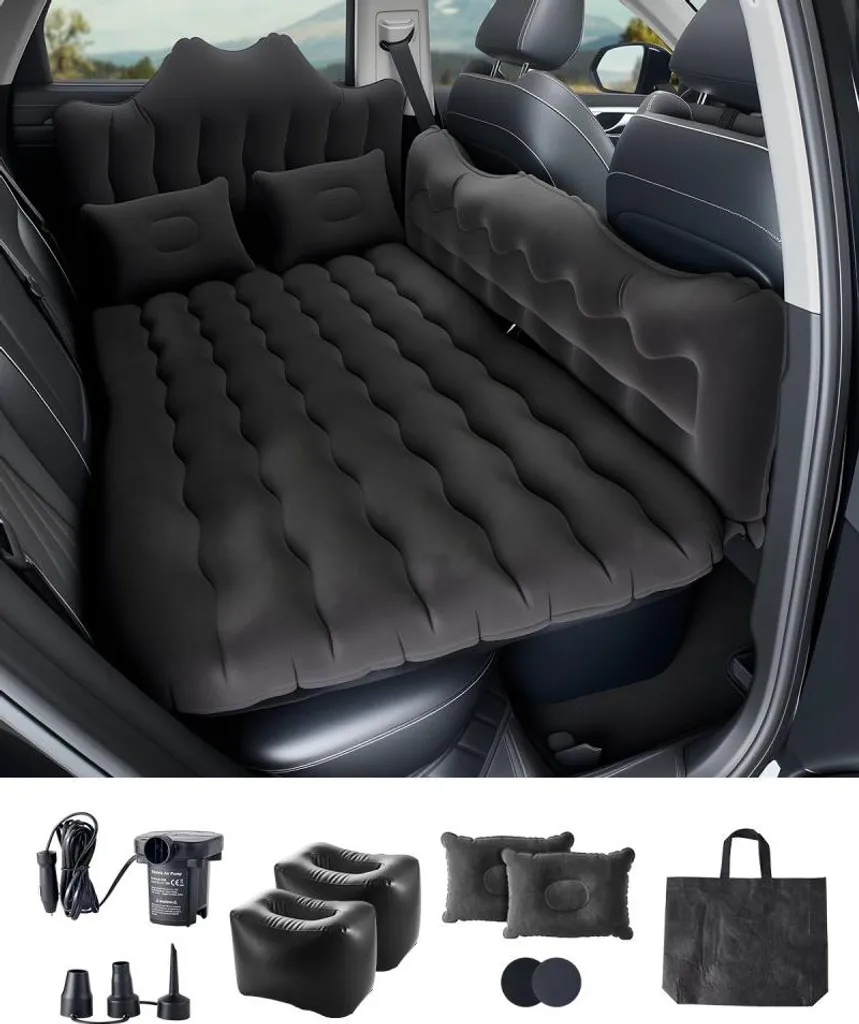 Dormir en voiture confortablement - Matelas gonflable SUV anti-fatigue