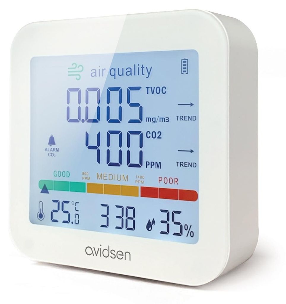 CO2- und VOC-Messstation für Raumluftqualität - Avidsen - 107258