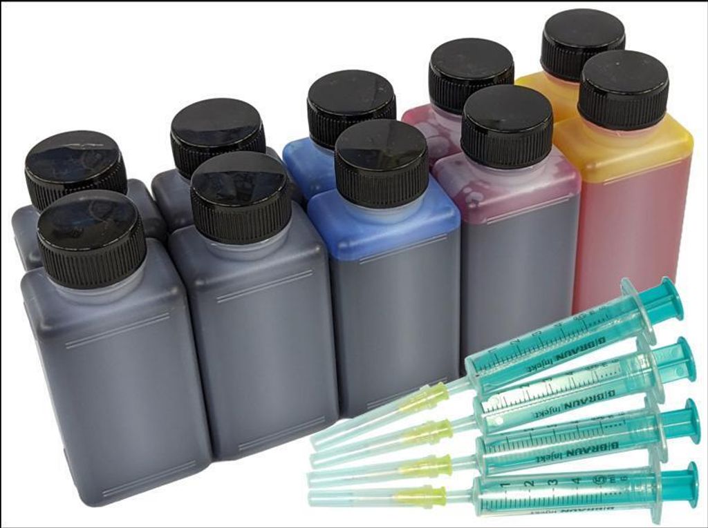 TiDis Druckertinten Set - Nachfülltinte kompatibel mit BROTHER LC223 LC225 LC227 LC229