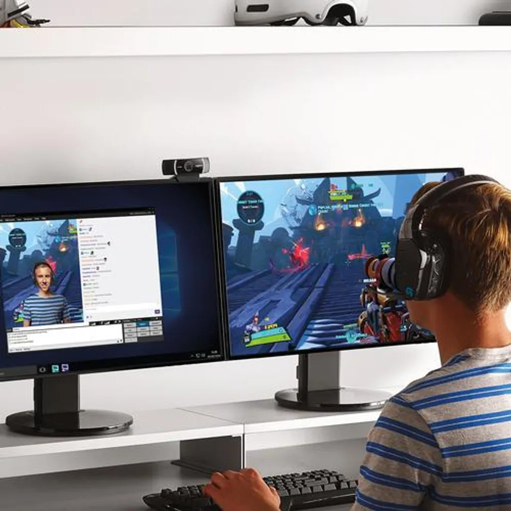 Logitech C922 Pro Stream Webcam 1080p : Correction Faible Luminosité - 42