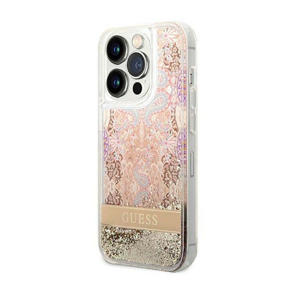 Guess Guhcp14Xlflsd Iphone 14 Pro Max 6,7"" Złoty/Gold Produktbild 