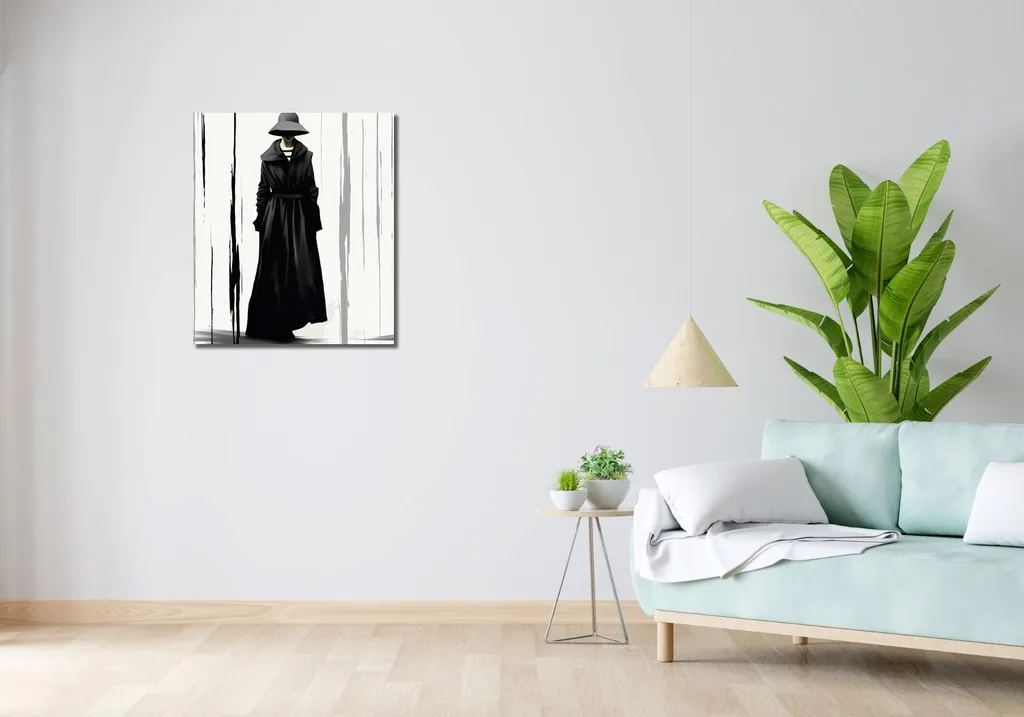 Quadro 60x70 cm Mroczna Taina - Il Mistero Oscuro | Arredo Design - 2
