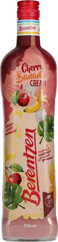 Berentzen | Cherry Banana Cream | Vegan | Mit dem Geschmack Produktbild 