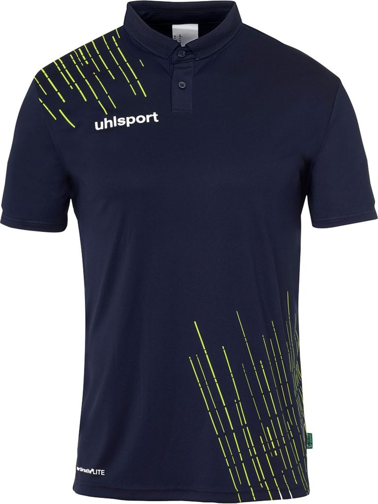 Uhlsport Score 26 Poloshirt Herren - Marine / Neongelb