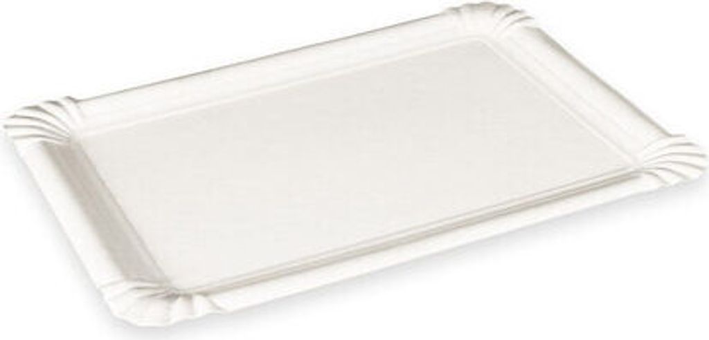 500x BIONATURE Pappteller aus Frischfaser 16 x 10 cm fettdicht weiß