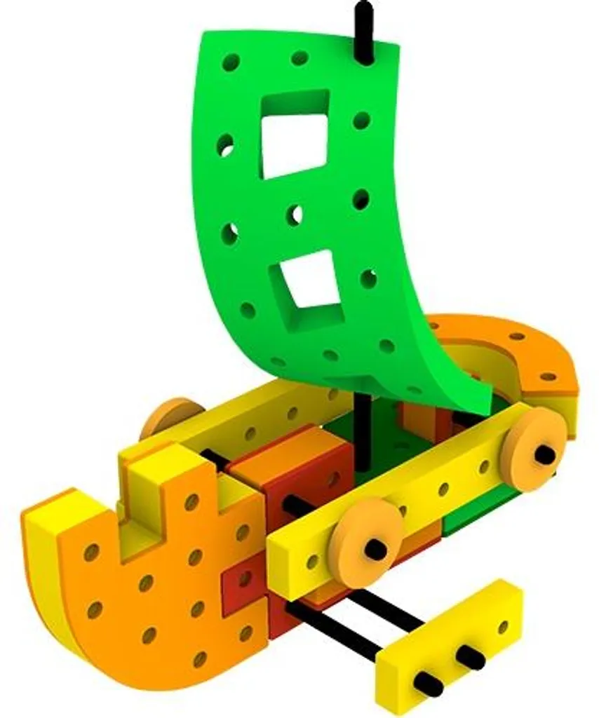 Jeu éducatif Bakoba Explorer : blocs de construction souples flottants - 4