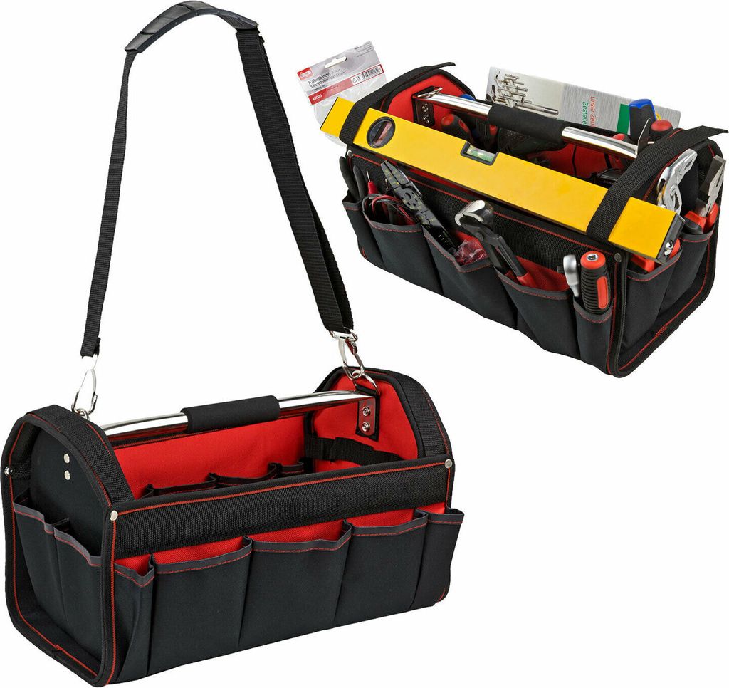 Werkzeugtasche mit Schultergurt L