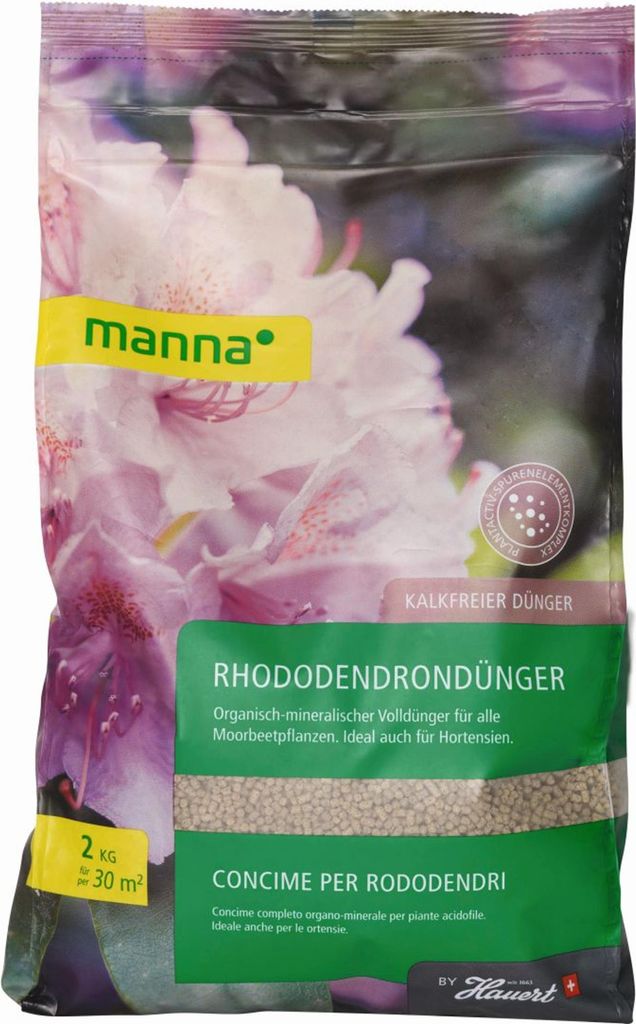 Manna Rhododendrondünger 2 kg für ca. 30 m²
