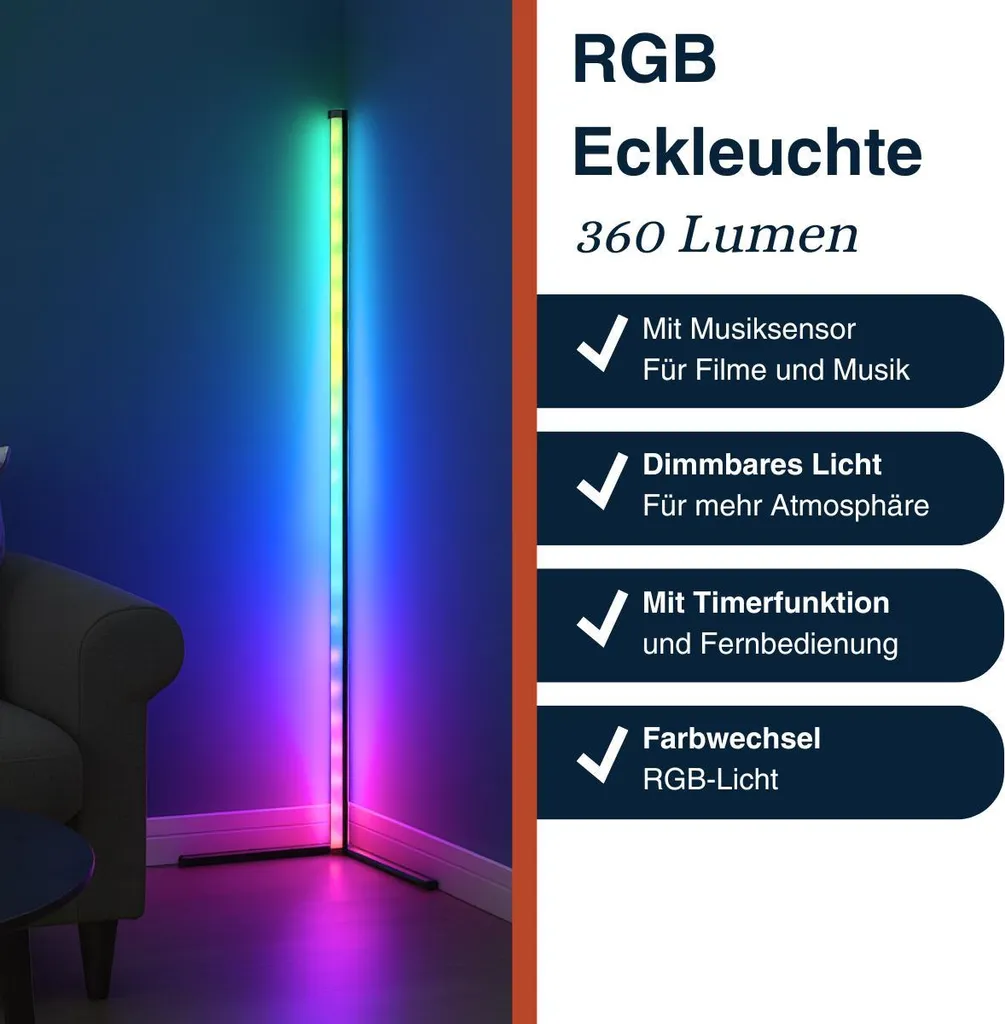 Lampadaire LED Variable pour Éclairage d'Angle - Finie la Lumière Terne - 2