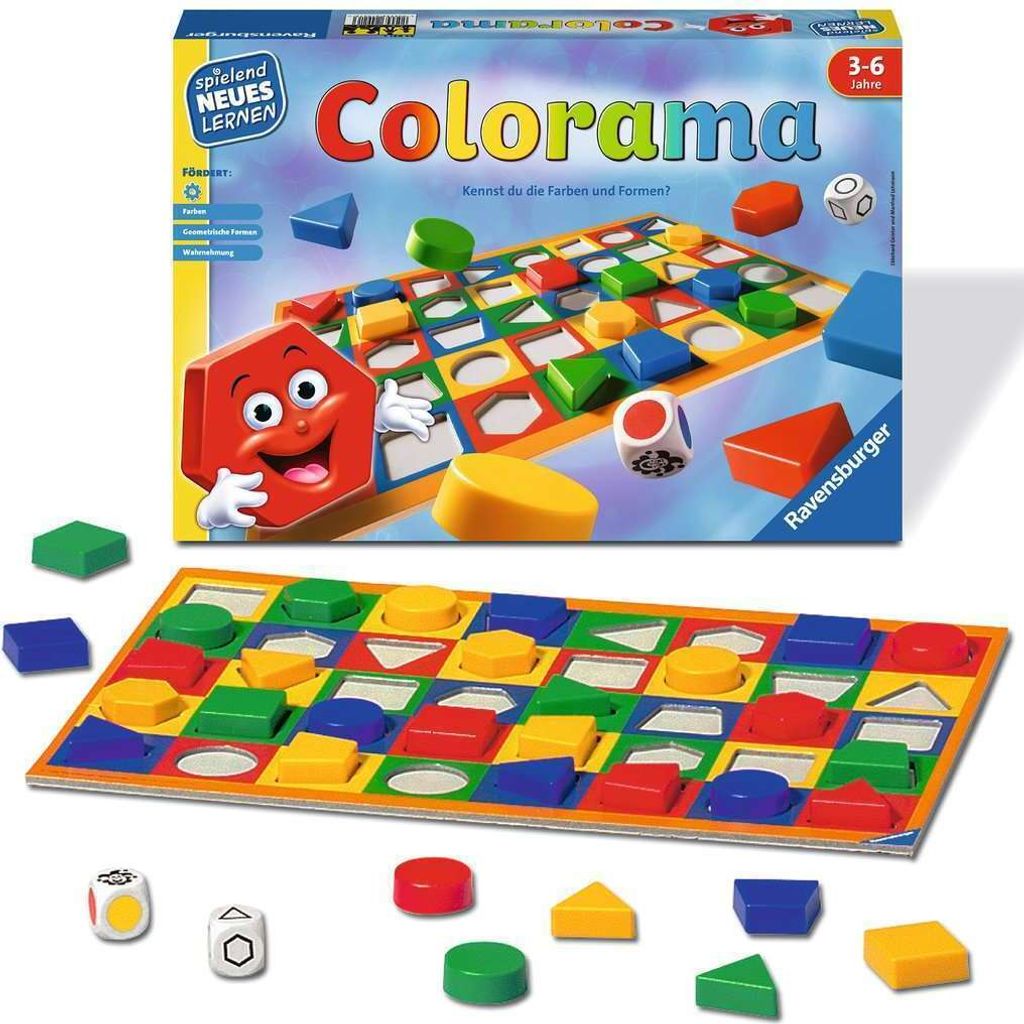 Ravensburger 24921 - Colorama - Hra pre najmenších - Hra Obrázok produktu 8