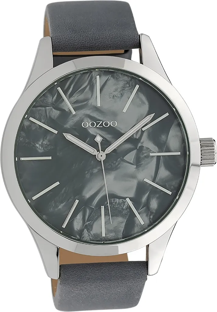 Montre Confortable Oozoo Textile Gris D2UOC10074 Anti-Irritation Femme