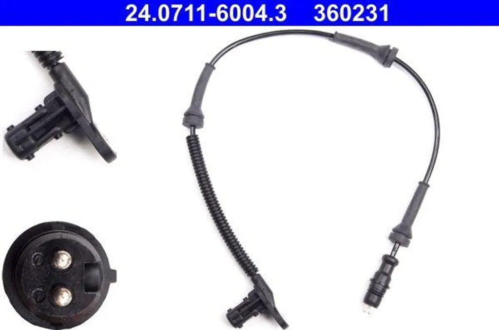 Sensore ABS ATE 24.0711-6004.3 Renault Master OE 7700302428