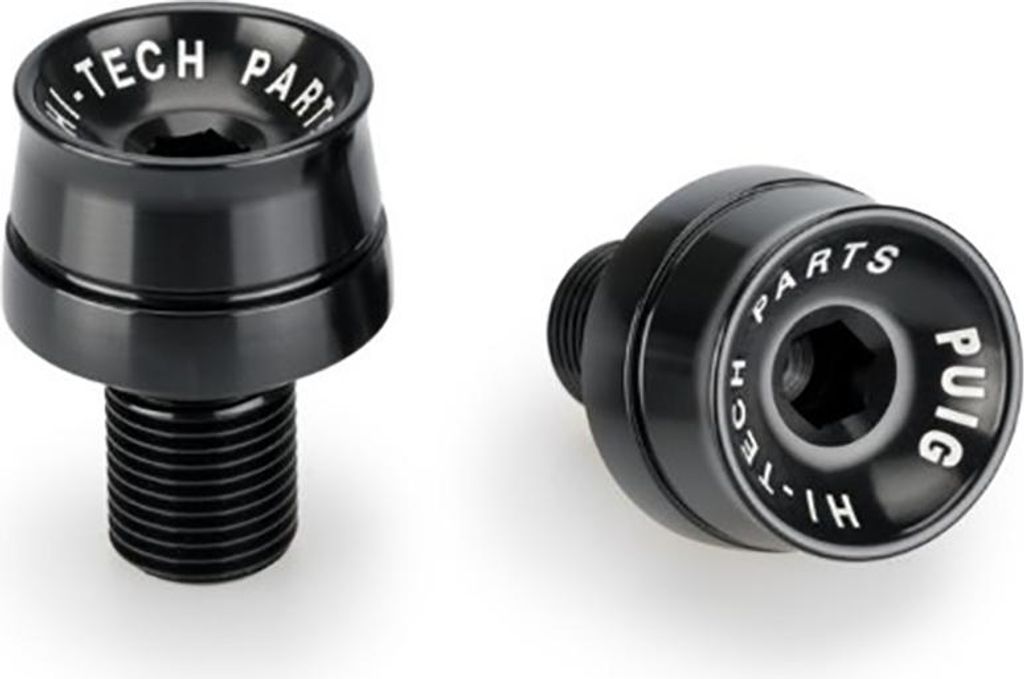 PUIG 20858N Lenkerenden Speed passend fuer UNIVERSAL UNIVERSAL Schwarz