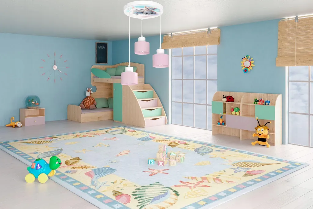 Lustre Enfant Chat LED E27 Solution Éclairage Doux et Design Sécurisé - 4
