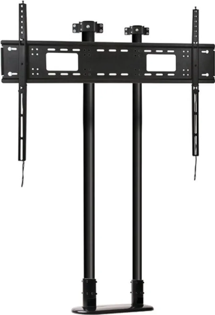 B-Tech BT7807 Base de Fixation au Sol Noire Supporte 200kg - 426mm - 7