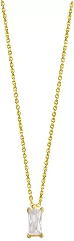 Collana Punto Luce Oro Bianco e Diamante: Eleganza Senza Tempo