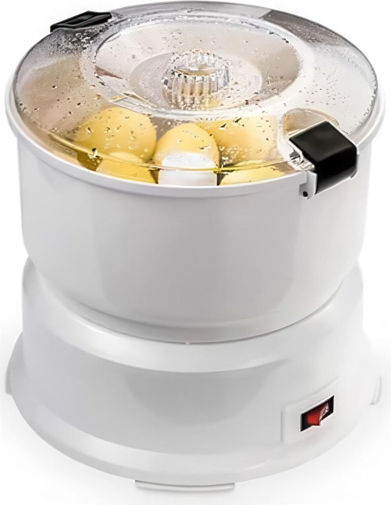 Elektrischer Kartoffelschäler 1kg, abnehmbar & leicht zu reinigen, Gemüseschäler mit Salattrockner, kompakt, ideal für Familienküche