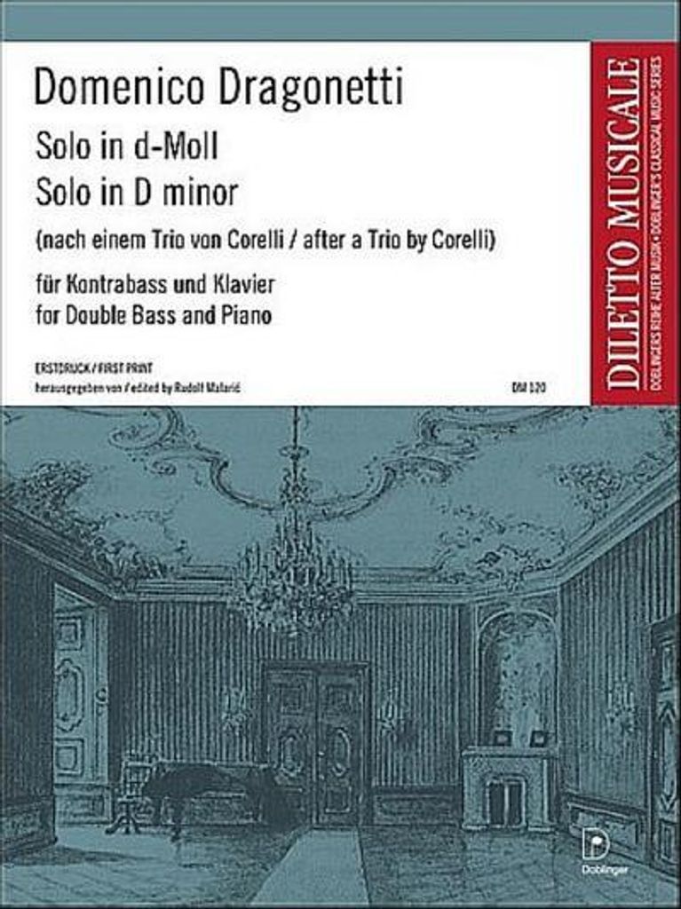 Solo d-Mollfür Kontrabaß und Klavier