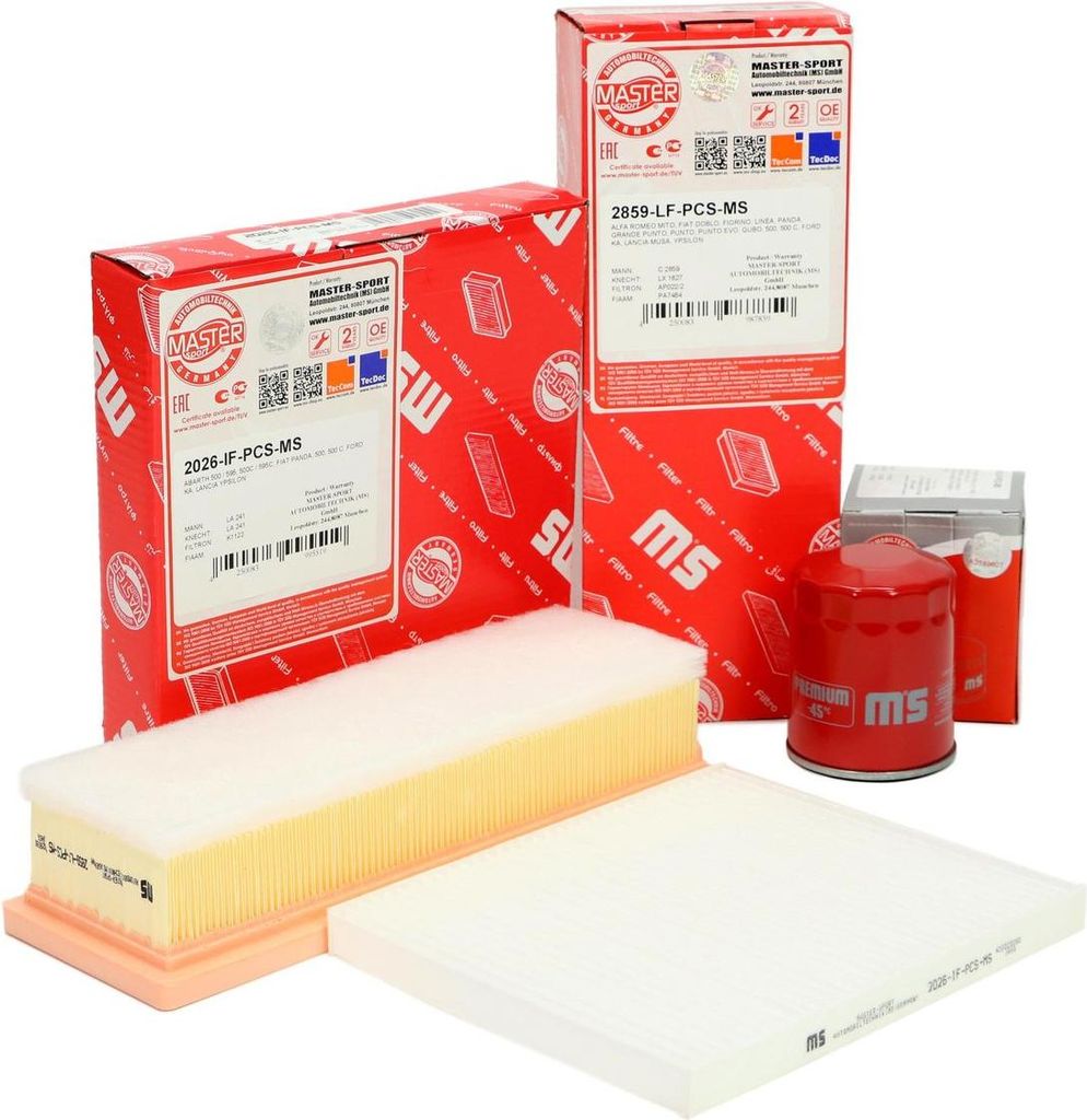 MS 450001142 Filter-Satz für FIAT PUNTO EVO (199_)